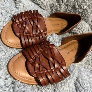 Time & Tru Huarache Sandals